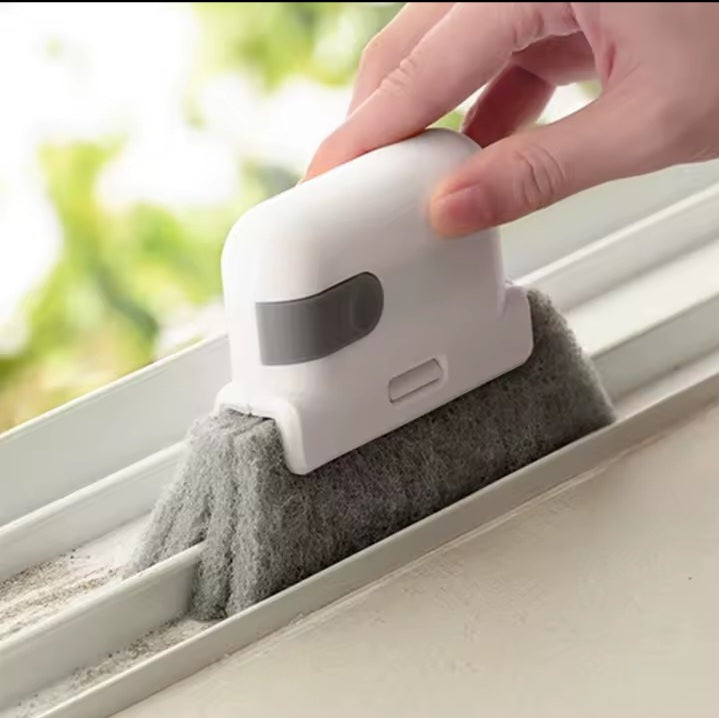 Window groove cleaning cloth brush slot hand held door gap keyboard kitchen floor gap household cleaning tools