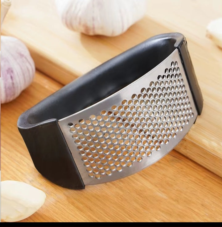 Stainlesss steel garlic press crusher manual garlic mincer chopping garlic tool fruit vegatable tools kitchen