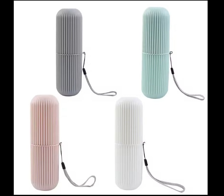1/4 pcs table toothbrush protect holder cup case travel camping storage box organizer travel toiletries storage cup new creat